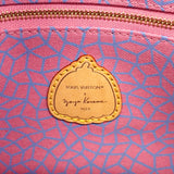 【6ge6614】ルイヴィトン ハンドバッグ モノグラム・パンプキン/LV×YK オンザゴーPM M46467 ブラウン レッド 2wayバッグ【中古】レディース