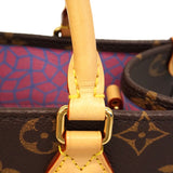 【6ge6614】ルイヴィトン ハンドバッグ モノグラム・パンプキン/LV×YK オンザゴーPM M46467 ブラウン レッド 2wayバッグ【中古】レディース