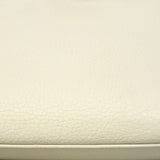 【6ge6626】エルメス ハンドバッグ ケリー32 トリヨンクレマンス ホワイト シルバー金具 □K刻印【中古】レディース
