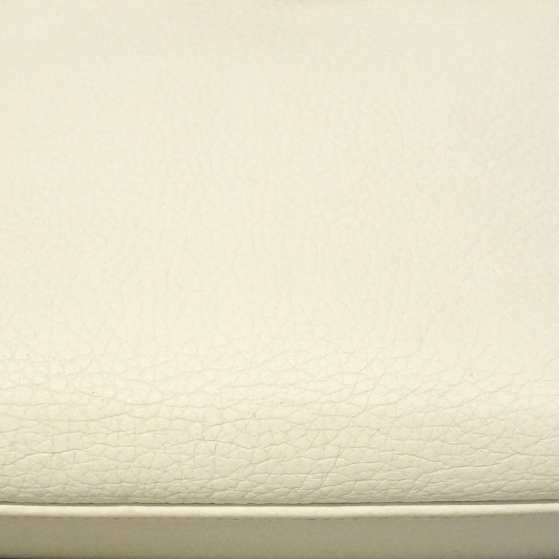 【6ge6626】エルメス ハンドバッグ ケリー32 トリヨンクレマンス ホワイト シルバー金具 □K刻印【中古】レディース
