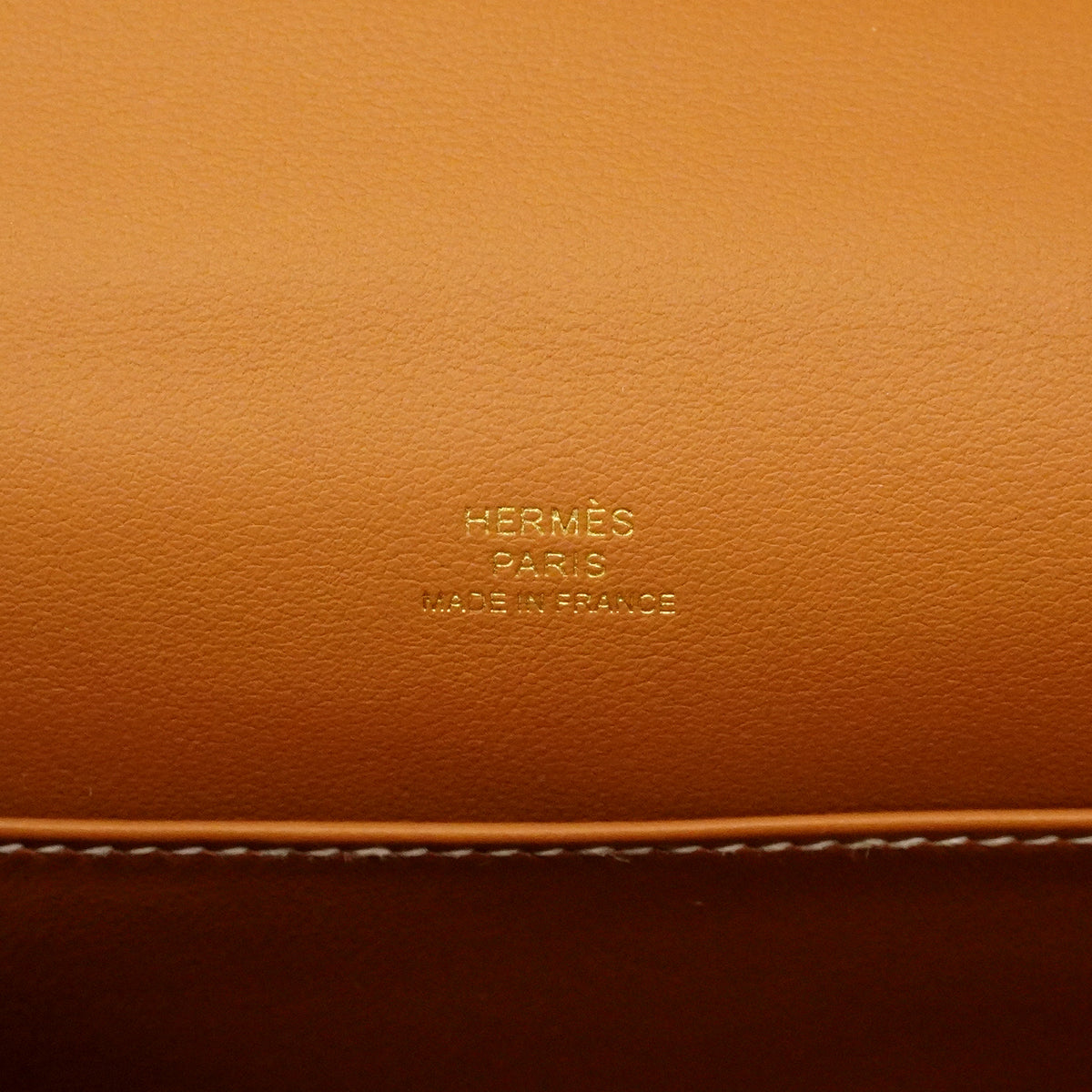 【6ge6628-g】エルメス ハンドバッグ ポシェットケリー スイフト ゴールド ゴールド金具 G刻印【中古】レディース