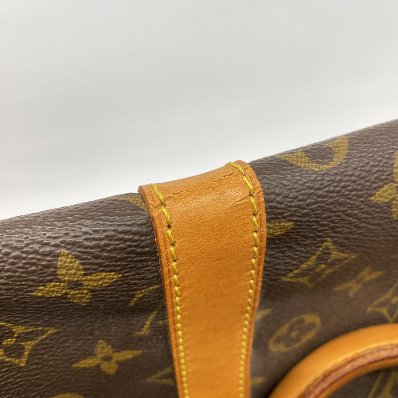 【6ge6630】ルイヴィトン ボストンバッグ モノグラム キーポル55 M41424 ブラウン【中古】メンズ レディース ユニセックス