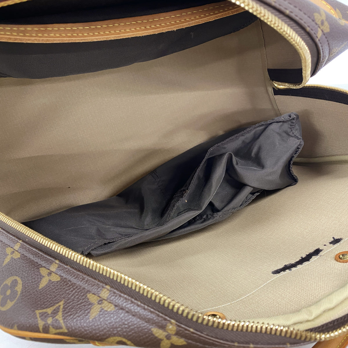 【6ge6632】ルイヴィトン ボストンバッグ モノグラム エヴァジオン M41443 ブラウン【中古】メンズ レディース ユニセックス