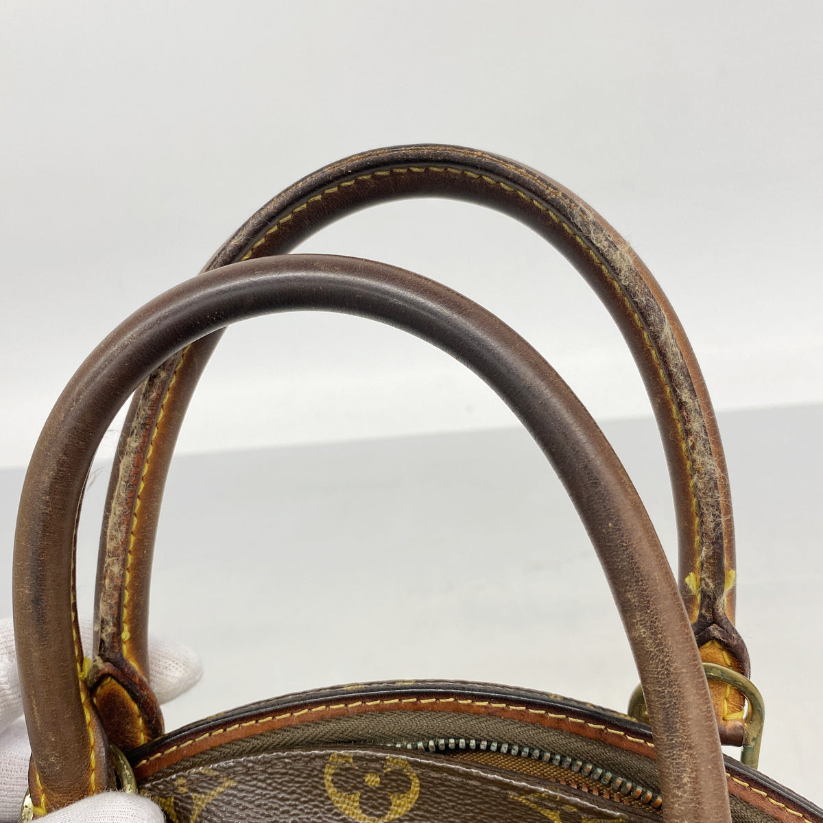 【6ge6633】ルイヴィトン ハンドバッグ モノグラム エリプスPM M51127 ブラウン【中古】レディース