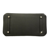 【6ha0004】エルメス ハンドバッグ バーキン30 ヴォーエプソン ブラック シルバー金具 Y刻印【中古】レディース