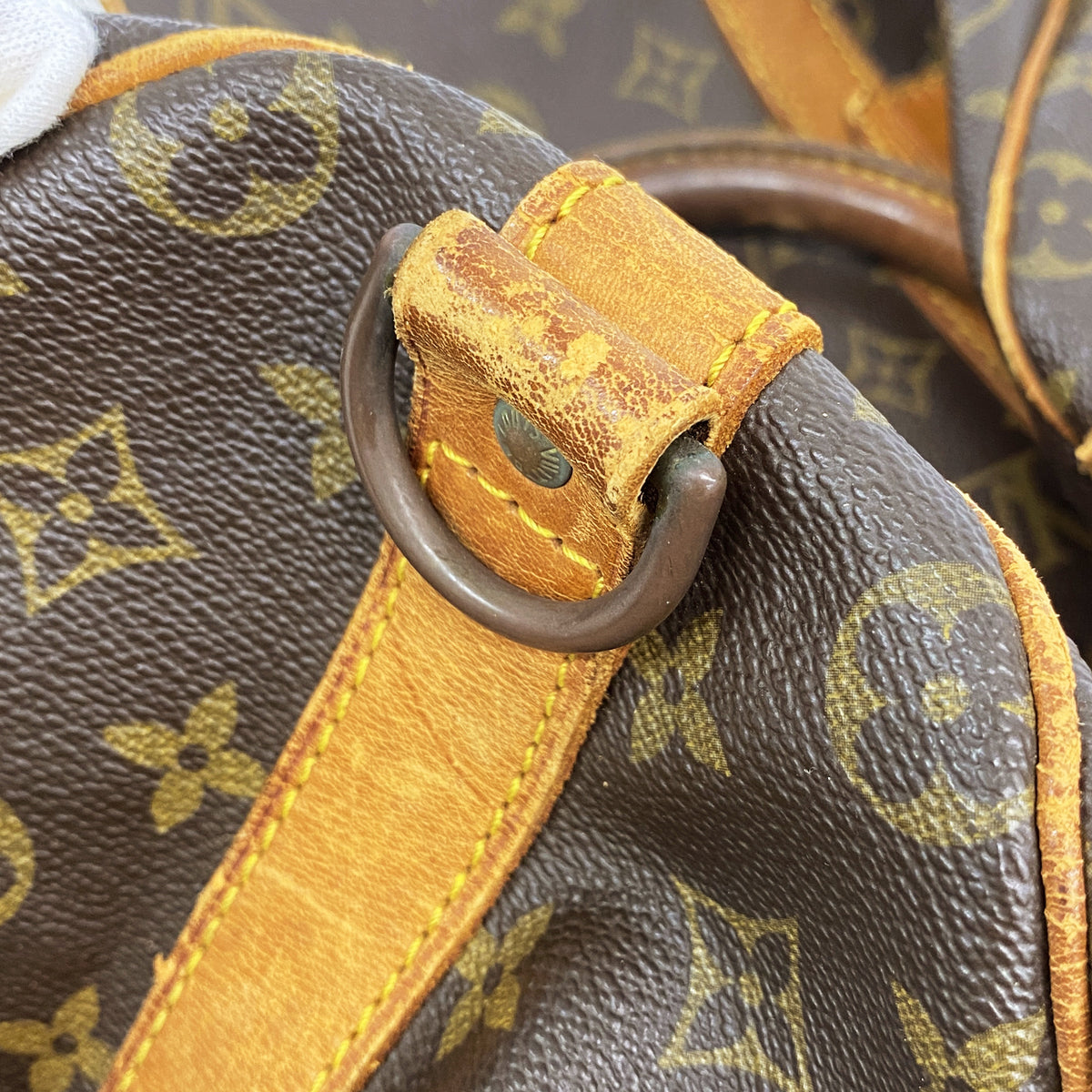 【6ha0012】ルイヴィトン ボストンバッグ モノグラム キーポルバンドリエール50 M41416 ブラウン【中古】メンズ レディース ユニセックス