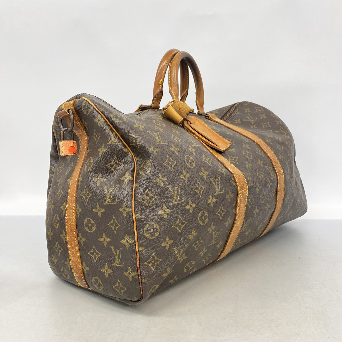 【6ha0012】ルイヴィトン ボストンバッグ モノグラム キーポルバンドリエール50 M41416 ブラウン【中古】メンズ レディース ユニセックス