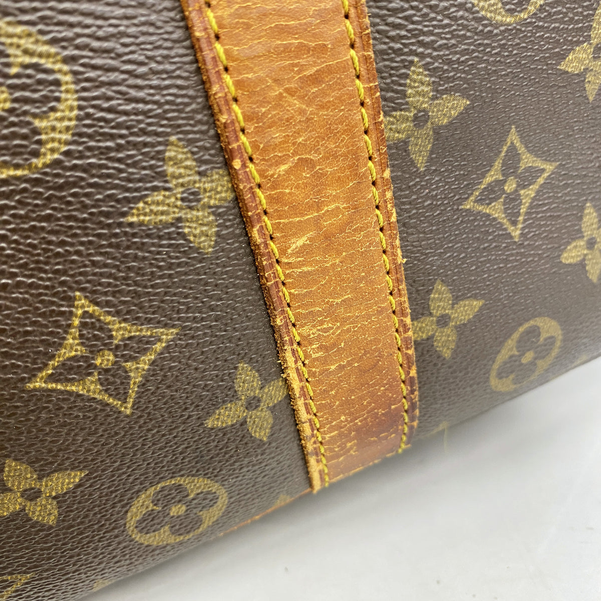 【6ha0012】ルイヴィトン ボストンバッグ モノグラム キーポルバンドリエール50 M41416 ブラウン【中古】メンズ レディース ユニセックス