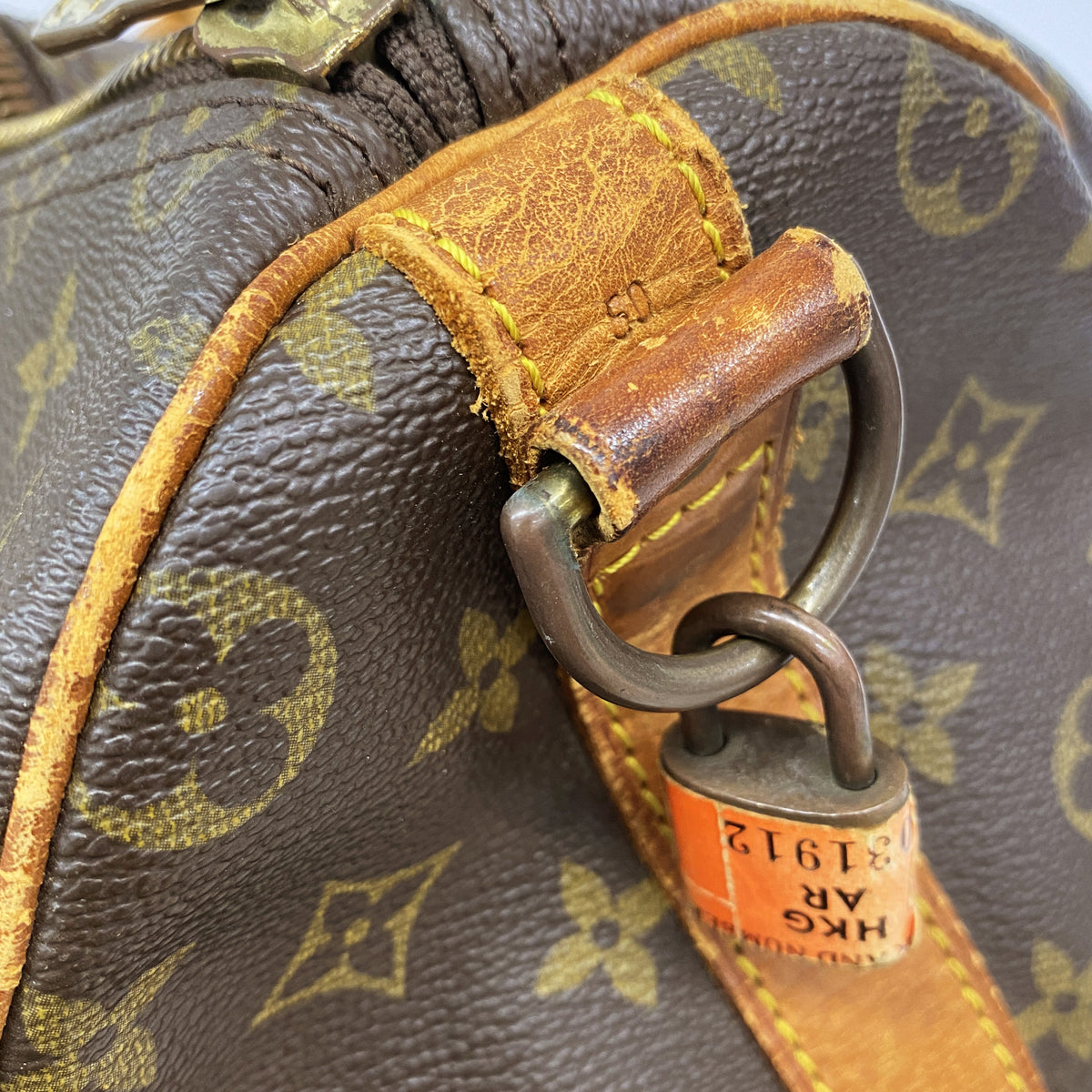 【6ha0012】ルイヴィトン ボストンバッグ モノグラム キーポルバンドリエール50 M41416 ブラウン【中古】メンズ レディース ユニセックス