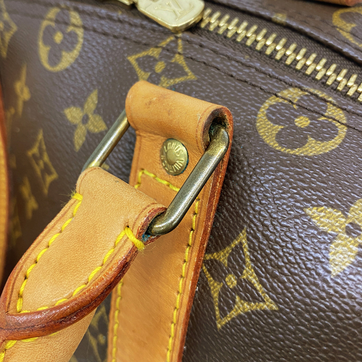 【6ha0013】ルイヴィトン ボストンバッグ モノグラム キーポルバンドリエール45 M41418 ブラウン【中古】メンズ レディース ユニセックス