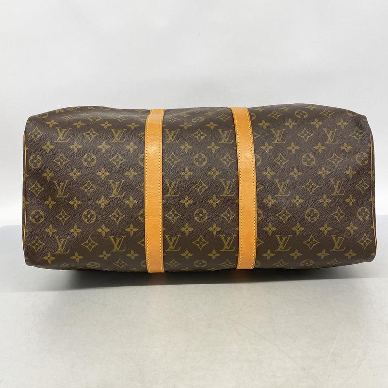 【6ha0014】ルイヴィトン ボストンバッグ モノグラム キーポル50 M41426 ブラウン【中古】メンズ レディース ユニセックス