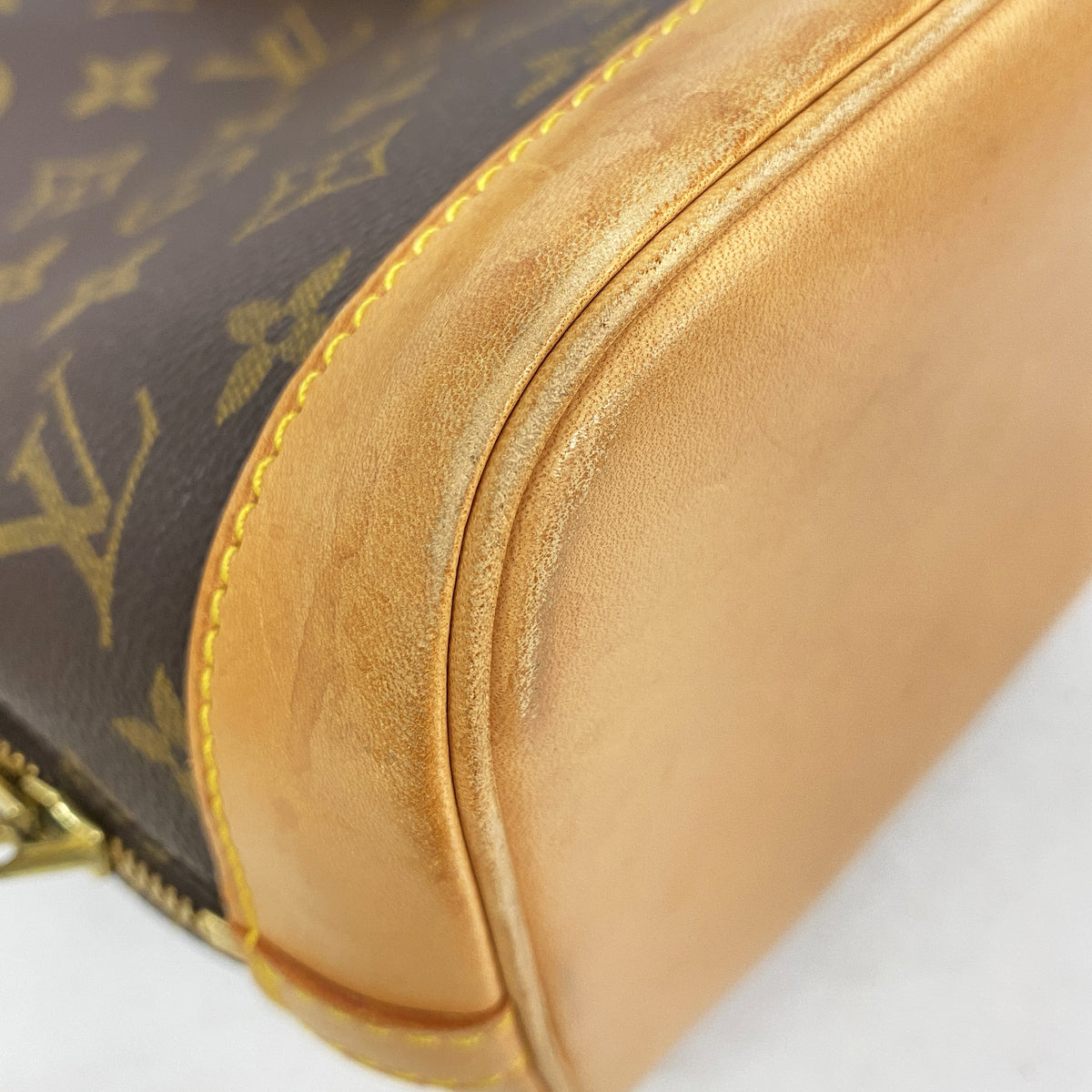 【6ha0015】ルイヴィトン ハンドバッグ モノグラム アルマ M51130 ブラウン 2wayバッグ【中古】レディース