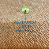 【6ha0020】ルイヴィトン 三つ折り財布 モノグラム ポルトフォイユエリーズ M61654 ブラウン【中古】レディース