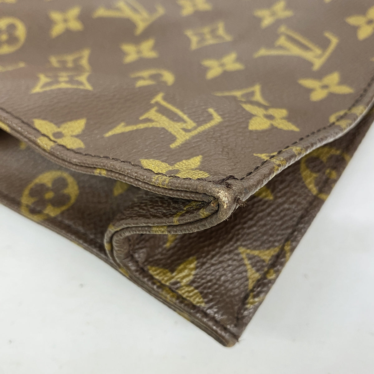 【6ha0022】ルイヴィトン トートバッグ モノグラム サックプラ M51140 ブラウン【中古】レディース