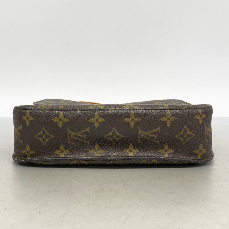 【6ha0025】ルイヴィトン ショルダーバッグ モノグラム サンクルーGM M51242 ブラウン【中古】レディース