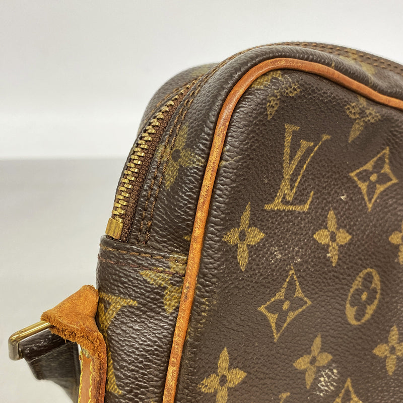 【6ha0027】ルイヴィトン ショルダーバッグ モノグラム ダヌーブ M45266 ブラウン【中古】レディース