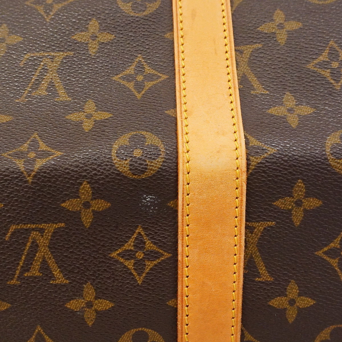 【6ha0032】ルイヴィトン ボストンバッグ モノグラム キーポル55 M41424 ブラウン【中古】メンズ レディース ユニセックス