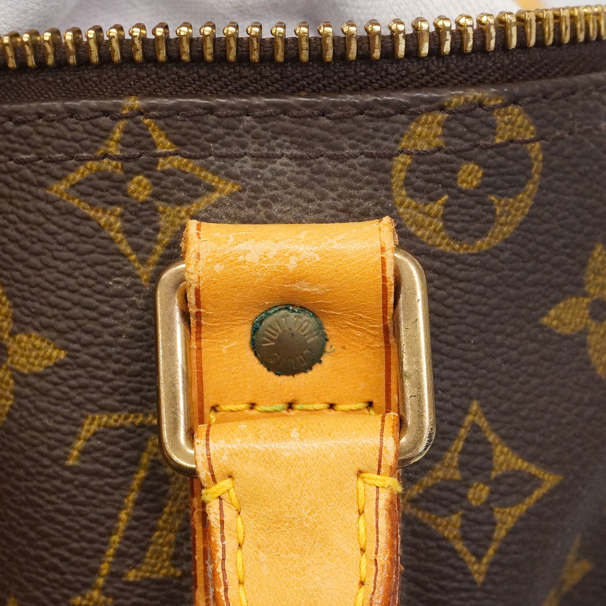 【6ha0033】ルイヴィトン ボストンバッグ モノグラム キーポル45 M41428 ブラウン【中古】メンズ レディース ユニセックス