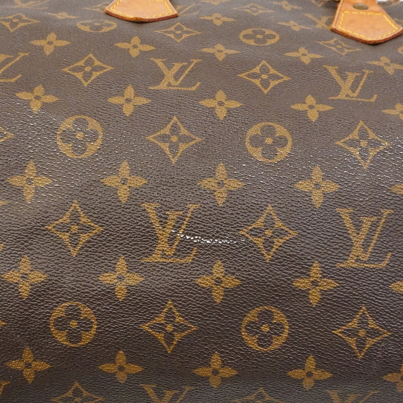 【6ha0034】ルイヴィトン ハンドバッグ モノグラム スピーディ35 M41107 ブラウン【中古】レディース