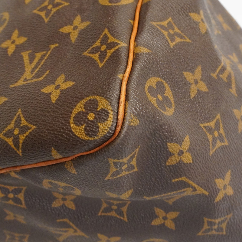 【6ha0034】ルイヴィトン ハンドバッグ モノグラム スピーディ35 M41107 ブラウン【中古】レディース