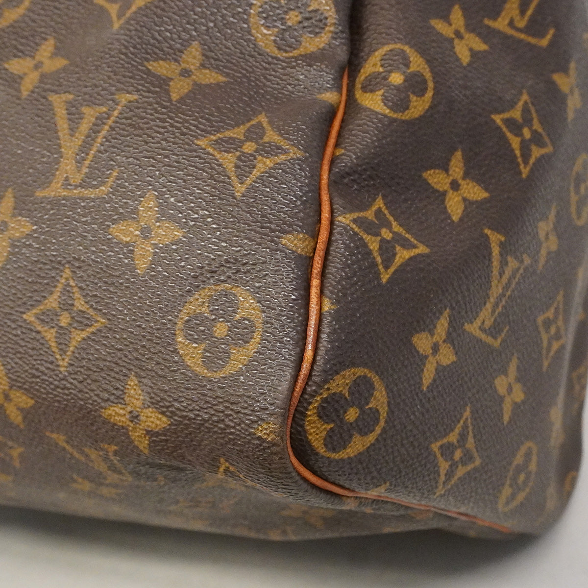 【6ha0034】ルイヴィトン ハンドバッグ モノグラム スピーディ35 M41107 ブラウン【中古】レディース