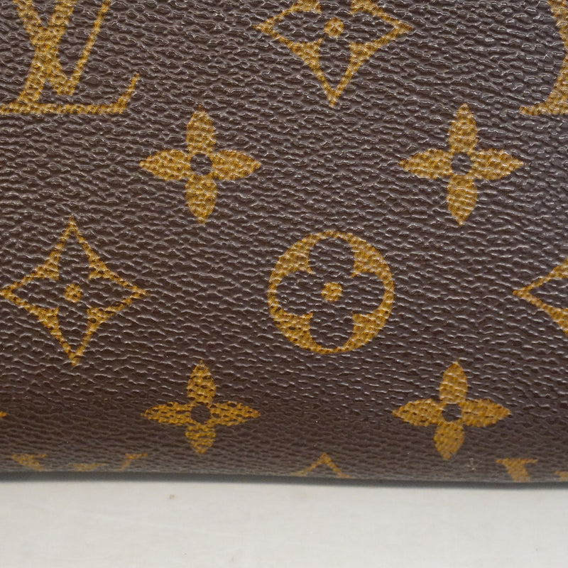 【6ha0041】ルイヴィトン 長財布 モノグラム ジッピーウォレット M42616 ブラウン【中古】メンズ レディース ユニセックス
