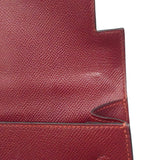 【6ha0045】エルメス ハンドバッグ ケリー32 ヴォーエプソン ルージュアッシュ ゴールド金具 □B刻印 2wayバッグ【中古】レディース