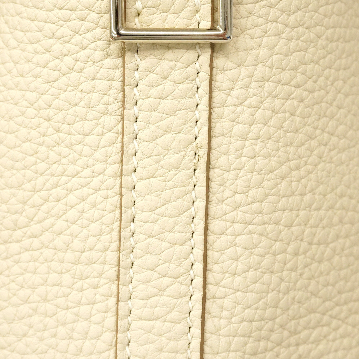 【6ha0047】エルメス ハンドバッグ ピコタンロックPM トリヨンクレマンス クレ シルバー金具 Z刻印【中古】レディース