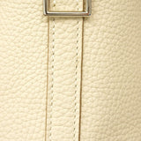 【6ha0047】エルメス ハンドバッグ ピコタンロックPM トリヨンクレマンス クレ シルバー金具 Z刻印【中古】レディース
