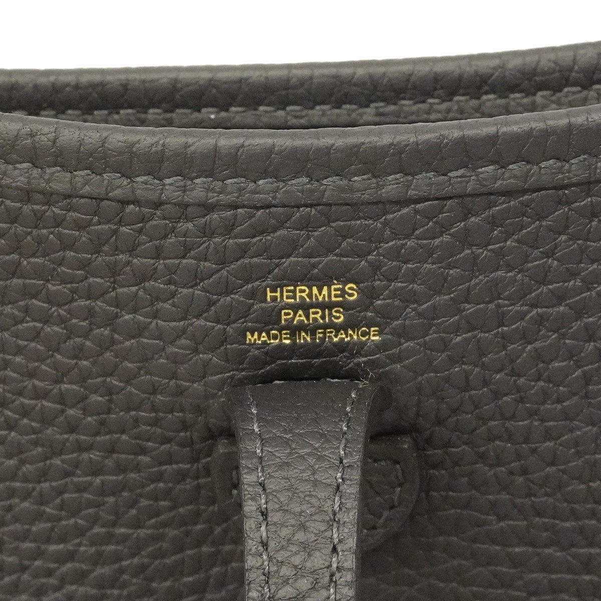 【6ha0049】エルメス ショルダーバッグ エヴリンTPM トリヨンクレマンス キャバン ゴールド金具 K刻印【中古】レディース