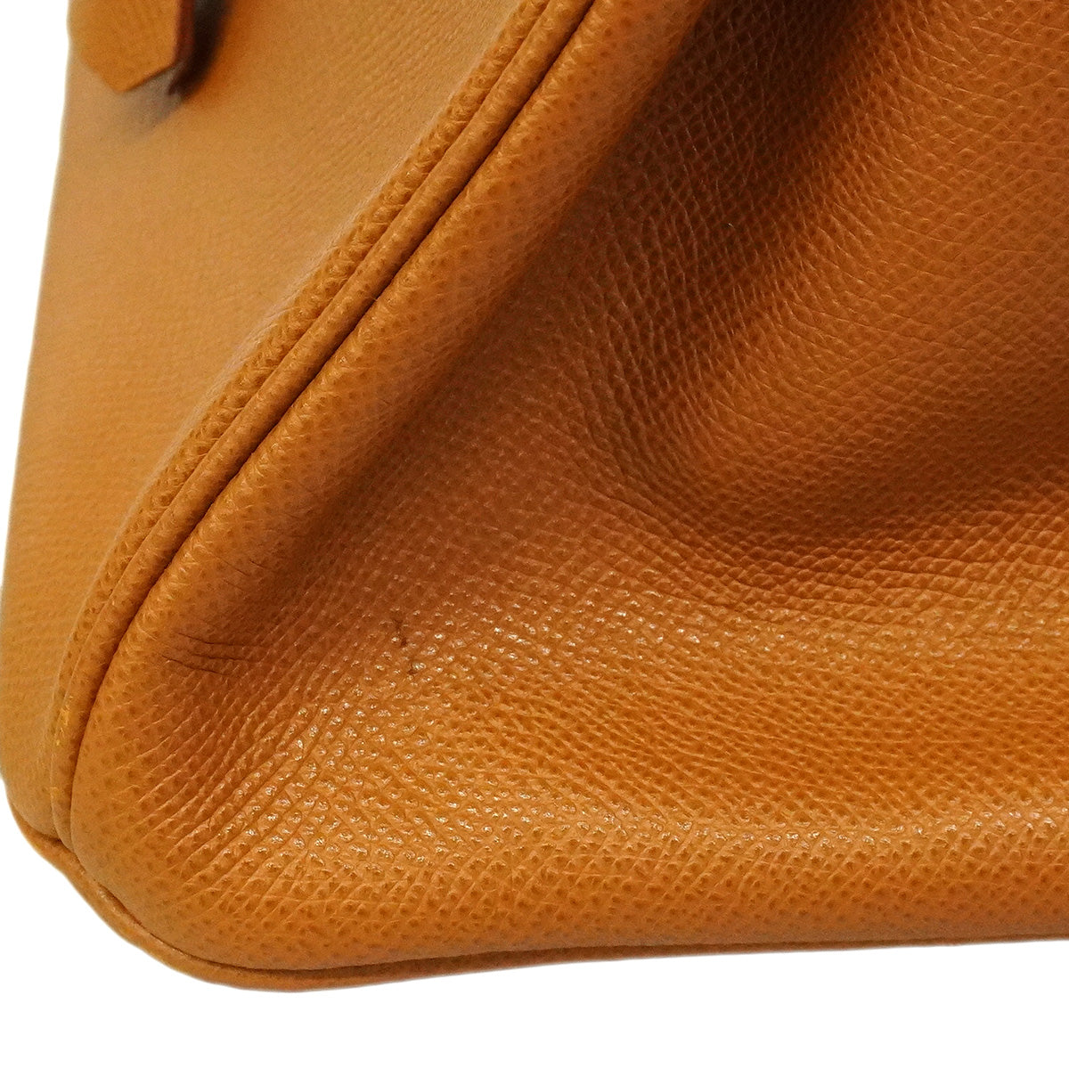 【6ha0051】エルメス ハンドバッグ バーキン35 クシュベル ゴールド ゴールド金具 □C刻印【中古】レディース