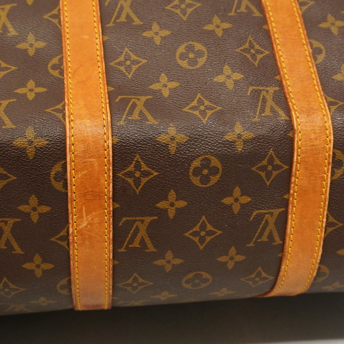 【6ha0055】ルイヴィトン ボストンバッグ モノグラム キーポル50 M41426 ブラウン【中古】メンズ レディース ユニセックス