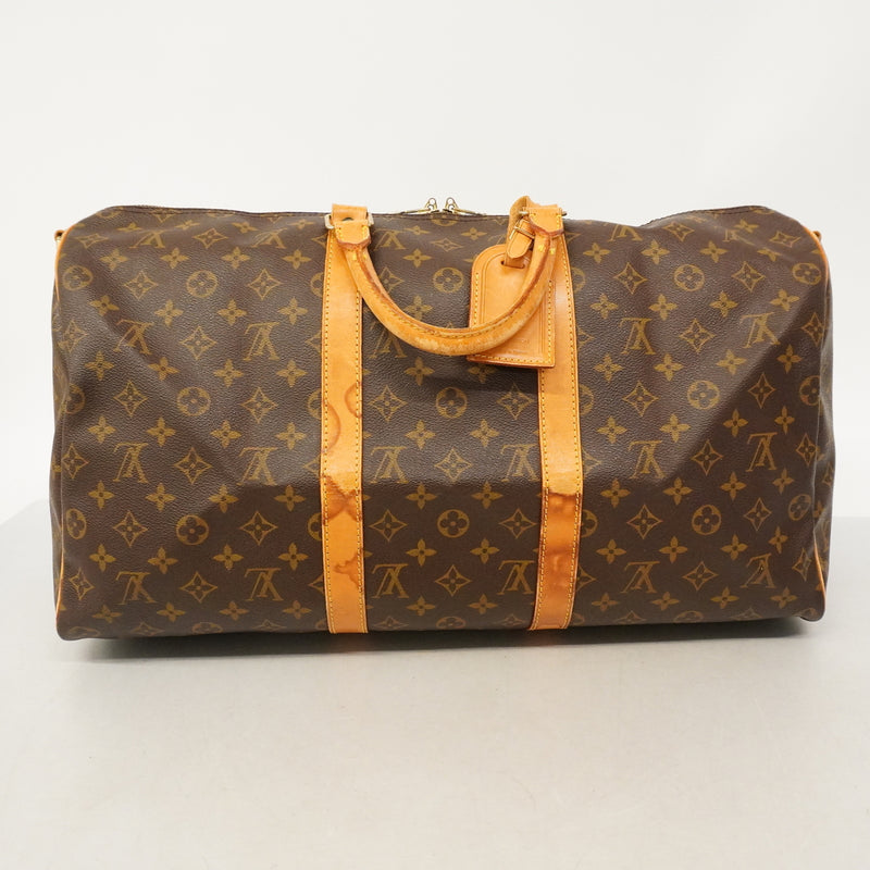 【6ha0056】ルイヴィトン ボストンバッグ モノグラム キーポルバンドリエール50 M41416 ブラウン【中古】メンズ レディース ユニセックス