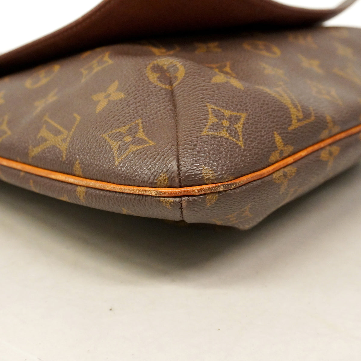【6ha0057】ルイヴィトン ショルダーバッグ モノグラム ミュゼット M51256 ブラウン【中古】レディース