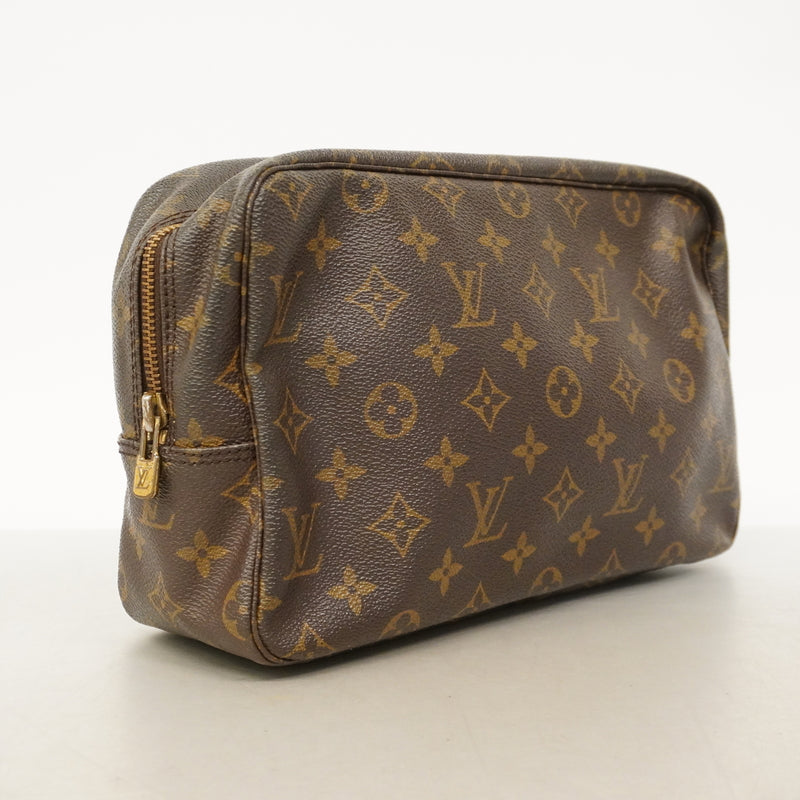 【6ha0063】ルイヴィトン ポーチ モノグラム トゥルーストワレット28 M47522 ブラウン【中古】レディース