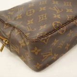 【6ha0063】ルイヴィトン ポーチ モノグラム トゥルーストワレット28 M47522 ブラウン【中古】レディース