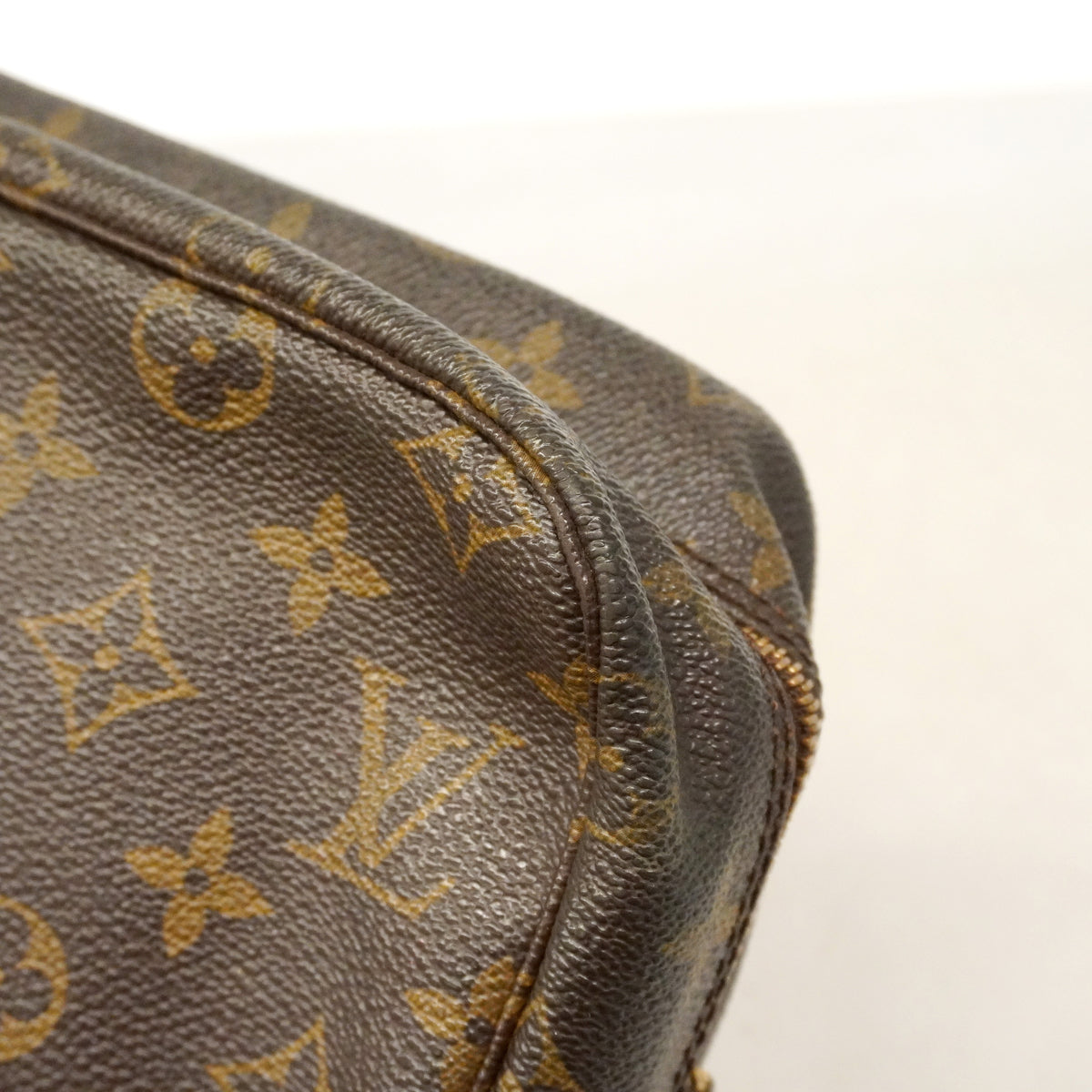 【6ha0063】ルイヴィトン ポーチ モノグラム トゥルーストワレット28 M47522 ブラウン【中古】レディース