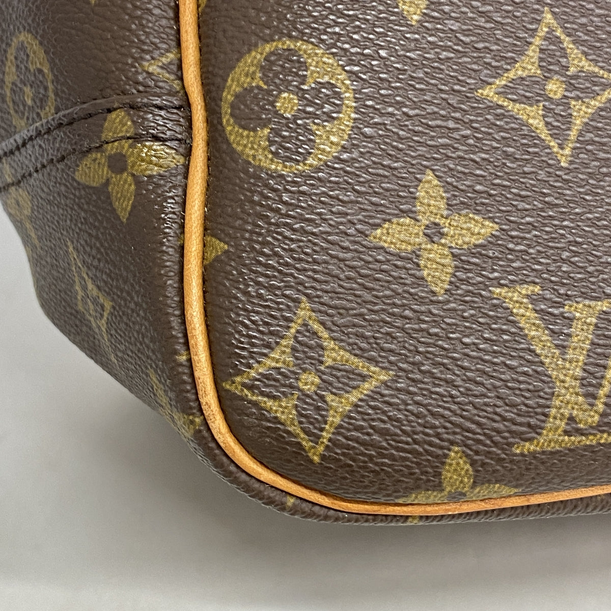 【6ha0066】ルイヴィトン ハンドバッグ モノグラム ドーヴィル M47270 ブラウン【中古】レディース