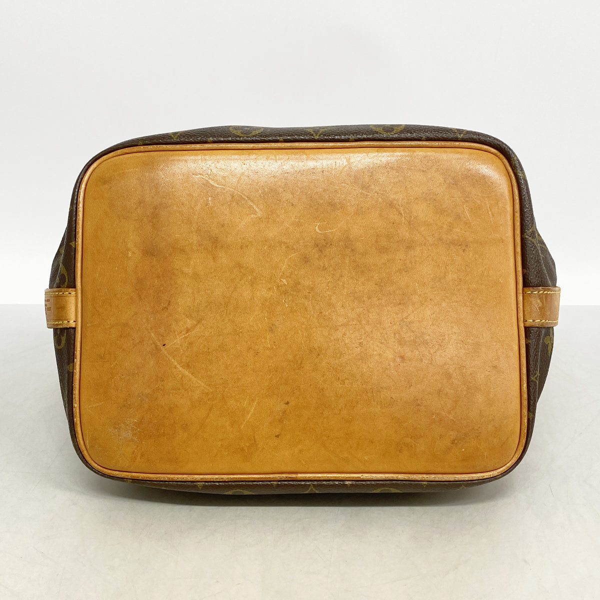 【6ha0068】ルイヴィトン ショルダーバッグ モノグラム プチノエ M42226 ブラウン【中古】レディース