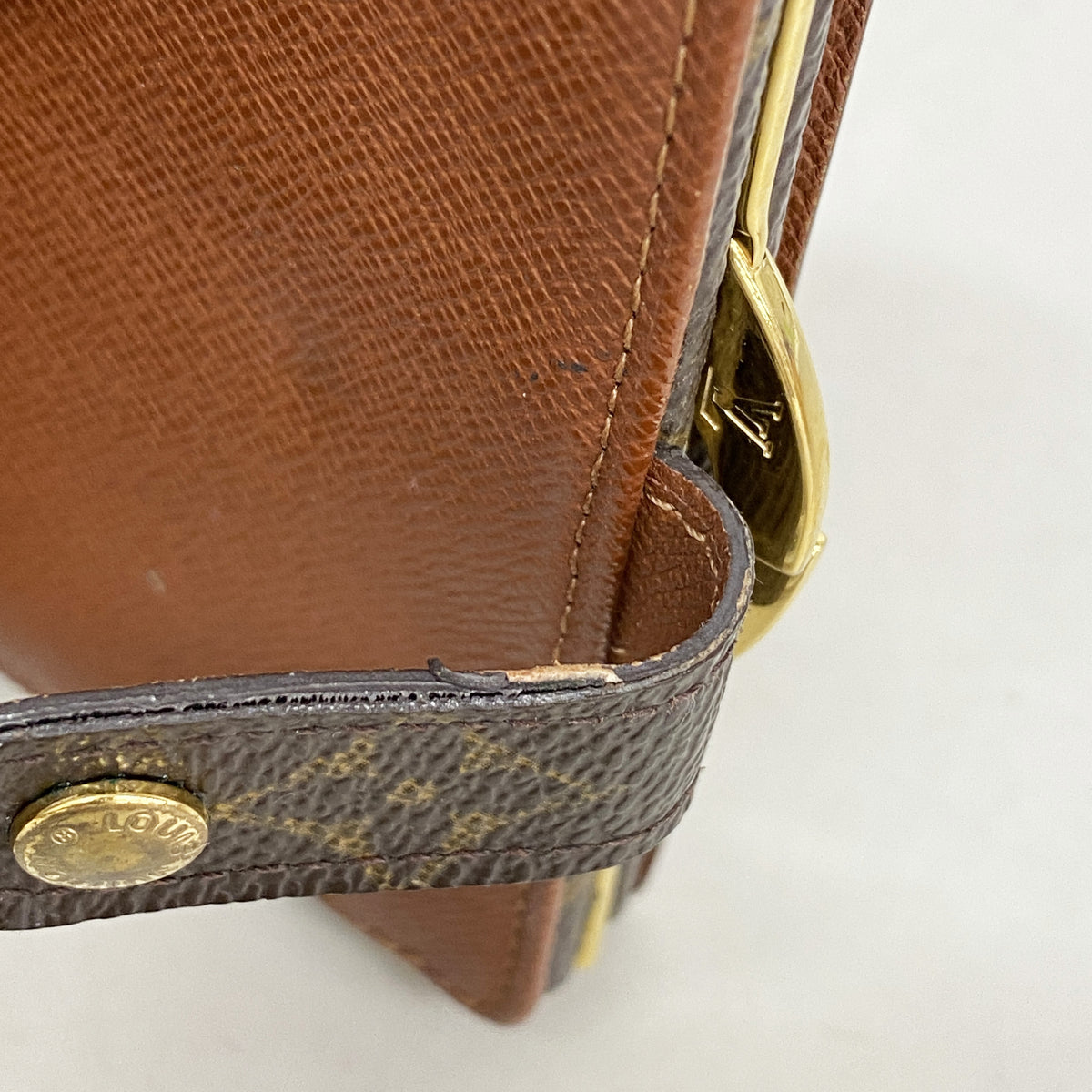 【6ha0073】ルイヴィトン 財布 モノグラム ポルトモネビエヴィエノワ M61663 ブラウン【中古】レディース