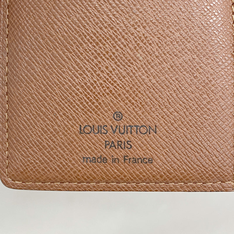 【6ha0073】ルイヴィトン 財布 モノグラム ポルトモネビエヴィエノワ M61663 ブラウン【中古】レディース