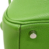 【6hb0076】エルメス ハンドバッグ リンディ26 トリヨンクレマンス ヴェールユッカ シルバー金具 W刻印 2wayバッグ【中古】レディース