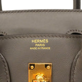 【6hb0079-g】エルメス ハンドバッグ バーキン25 スイフト エタン ゴールド金具 G刻印【中古】レディース