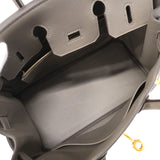 【6hb0079-g】エルメス ハンドバッグ バーキン25 スイフト エタン ゴールド金具 G刻印【中古】レディース