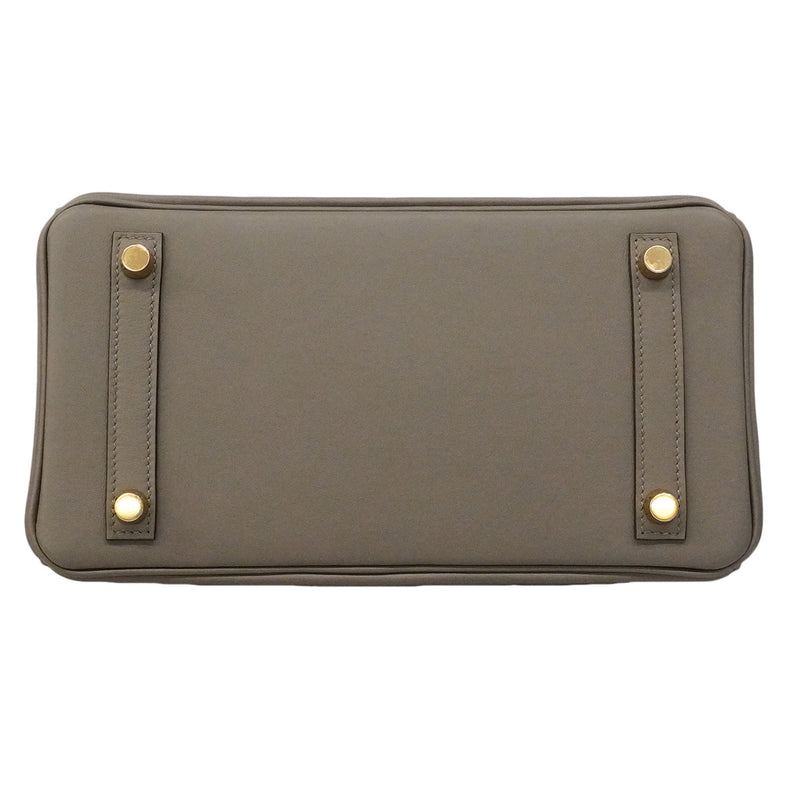 【6hb0079-g】エルメス ハンドバッグ バーキン25 スイフト エタン ゴールド金具 G刻印【中古】レディース