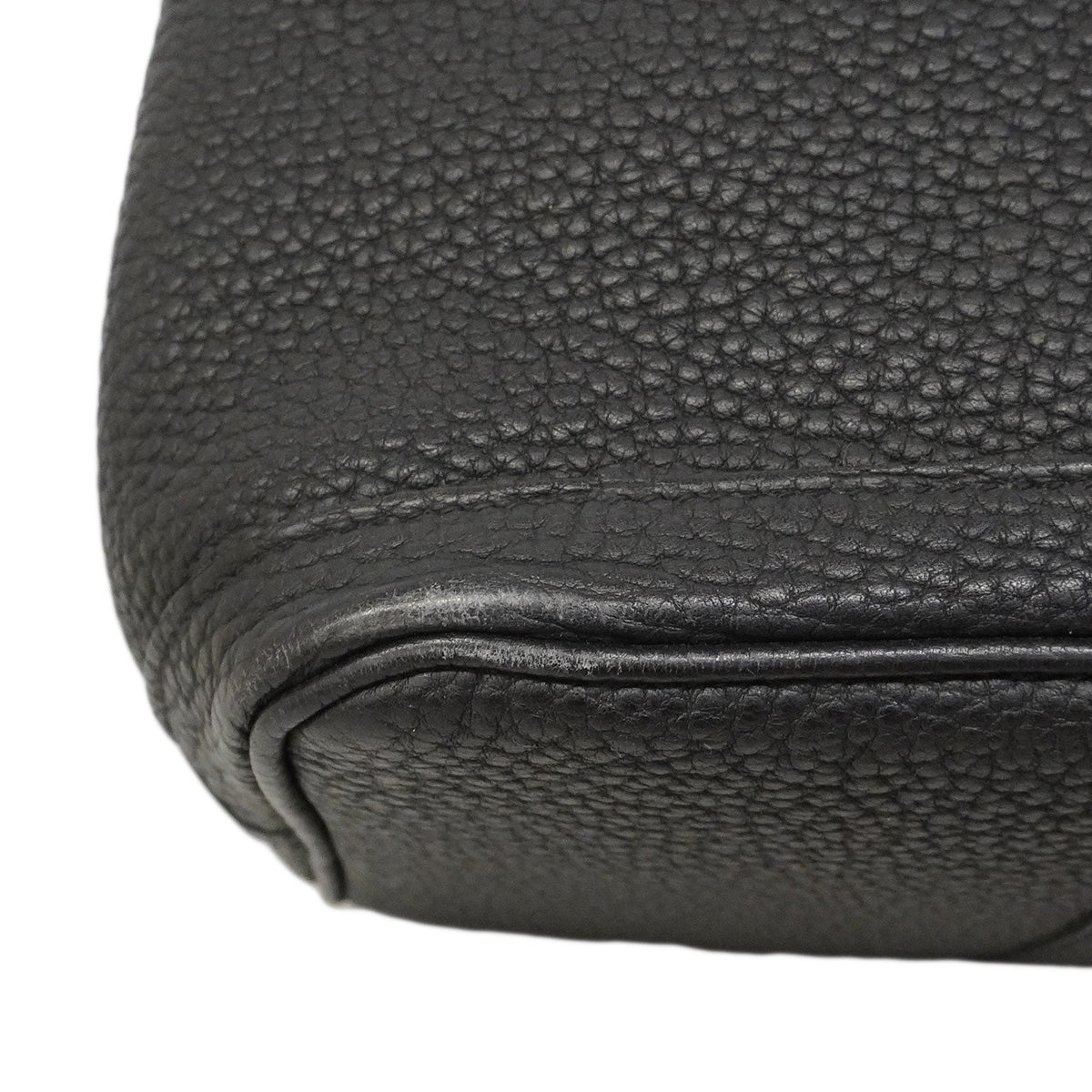 【6hb0084】エルメス トートバッグ ガーデンパーティPM ネゴンダ ブラック シルバー金具 C刻印【中古】レディース