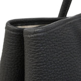 【6hb0084】エルメス トートバッグ ガーデンパーティPM ネゴンダ ブラック シルバー金具 C刻印【中古】レディース
