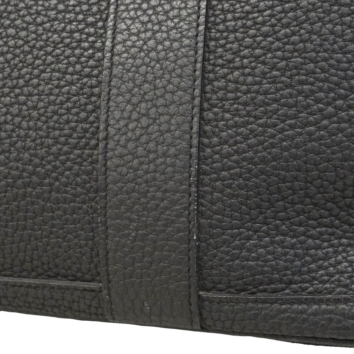 【6hb0084】エルメス トートバッグ ガーデンパーティPM ネゴンダ ブラック シルバー金具 C刻印【中古】レディース