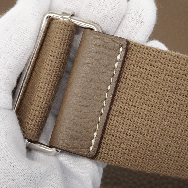 【6hb0087】エルメス ショルダーバッグ エヴリン3TGM トリヨンクレマンス エトゥープ シルバー金具 Y刻印【中古】レディース