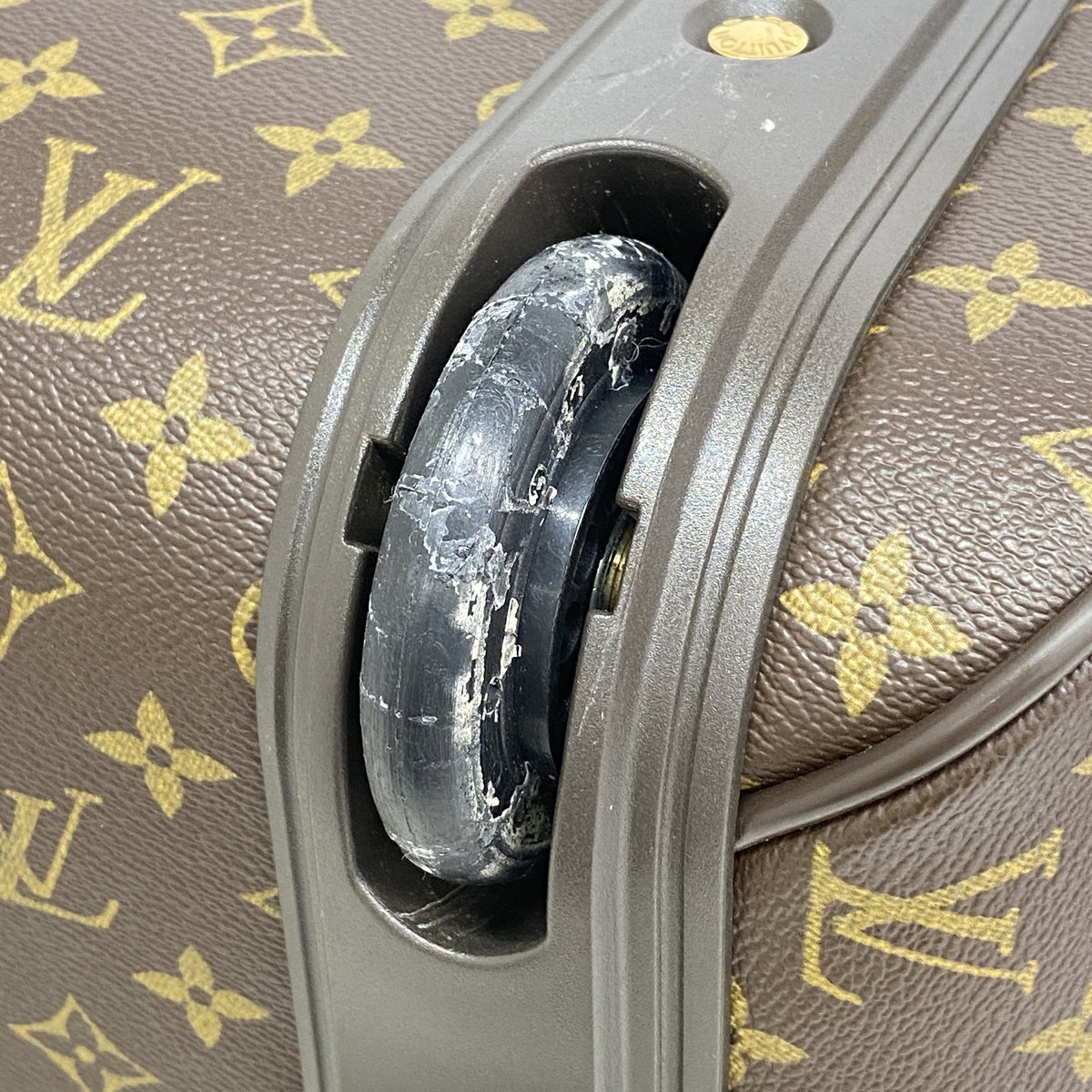 【6hb0088】ルイヴィトン キャリーバッグ モノグラム トロリー50ボスフォール M23259 ブラウン【中古】メンズ レディース ユニセックス